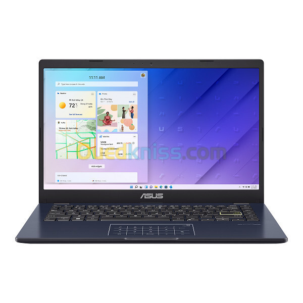 ASUS E410K CELERON N4500 SSD 128GO 4GB 14.0" WIN 11 PEACOCK BLUE 