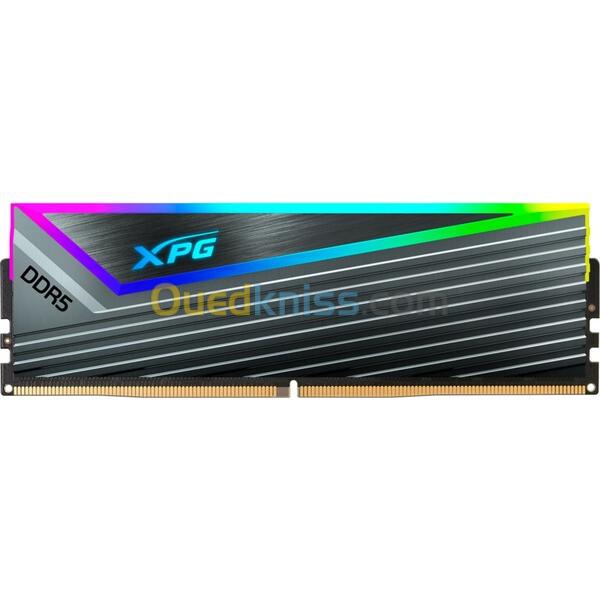 MEMOIRE UDIMM DDR5 16GO 6400MHz CL32 ADATA XPG CASTER RGB BLACK 