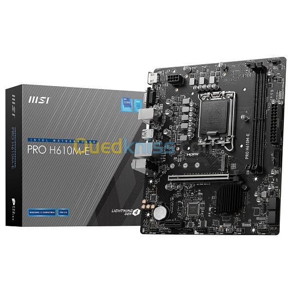 MSI PRO H610M-E DDR5 