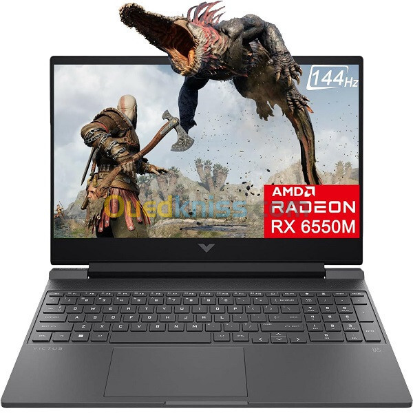 HP VICTUS 15-fb2063dx /RYZEN 5-7535HS/08GO DDR5/512GO SSD/RX 6550M 4GB/15.6 FHD IPS 144HZ 