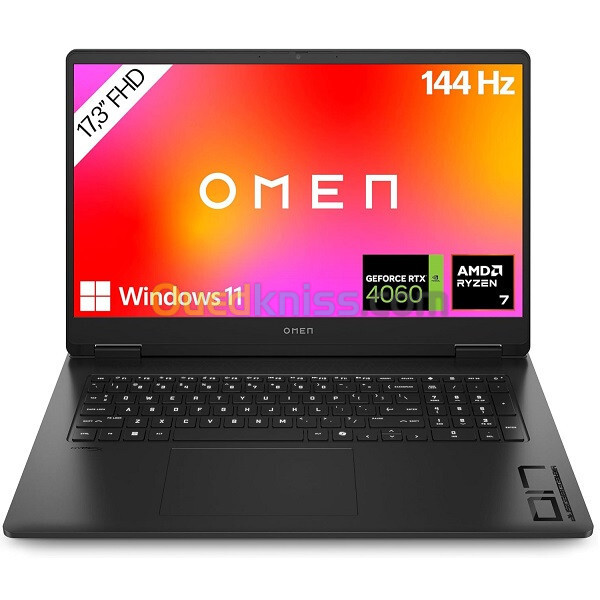 HP OMEN 17-db0575ng /RYZEN 7-8845HS/16GB/1TB SSD/RTX 4060 08GB/144HZ IPS 17/ WIN11 