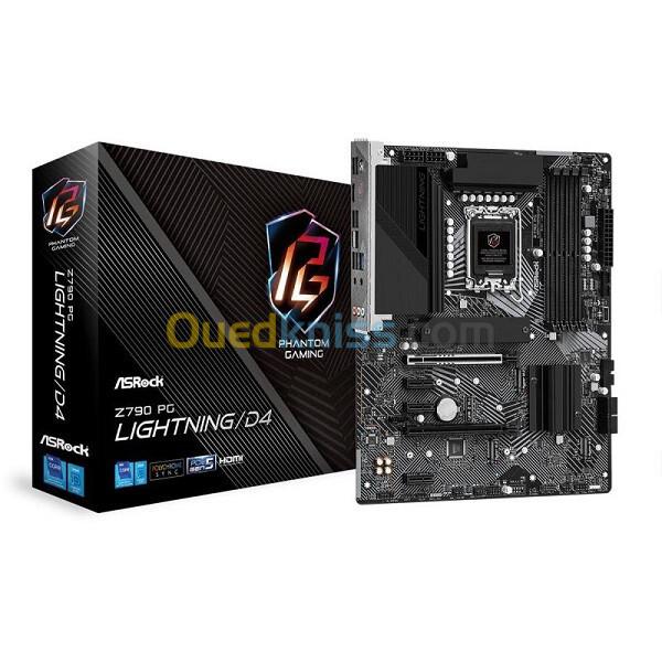 ASROCK Z790 PG LIGHTNING / D4 ATX INTEL GEN 5 HDMI PHANATOM GAMING 