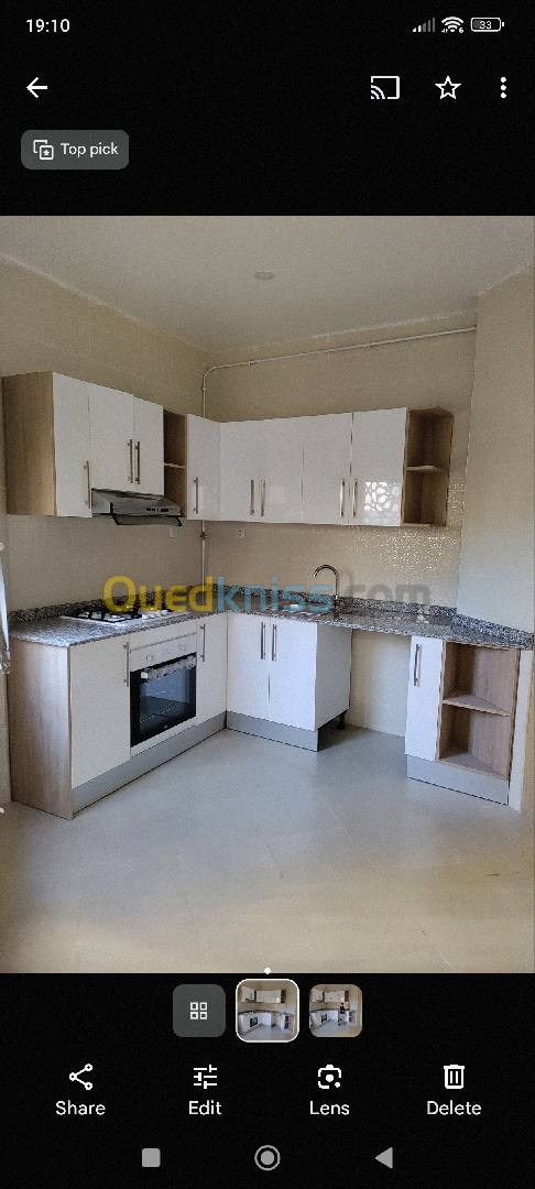 Vente Appartement F1 Tipaza Bou ismail