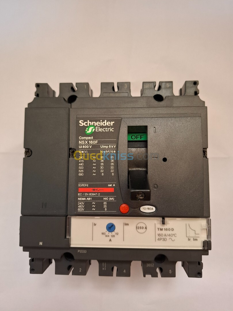 Disjoncteur Compact Schneider NSX160F