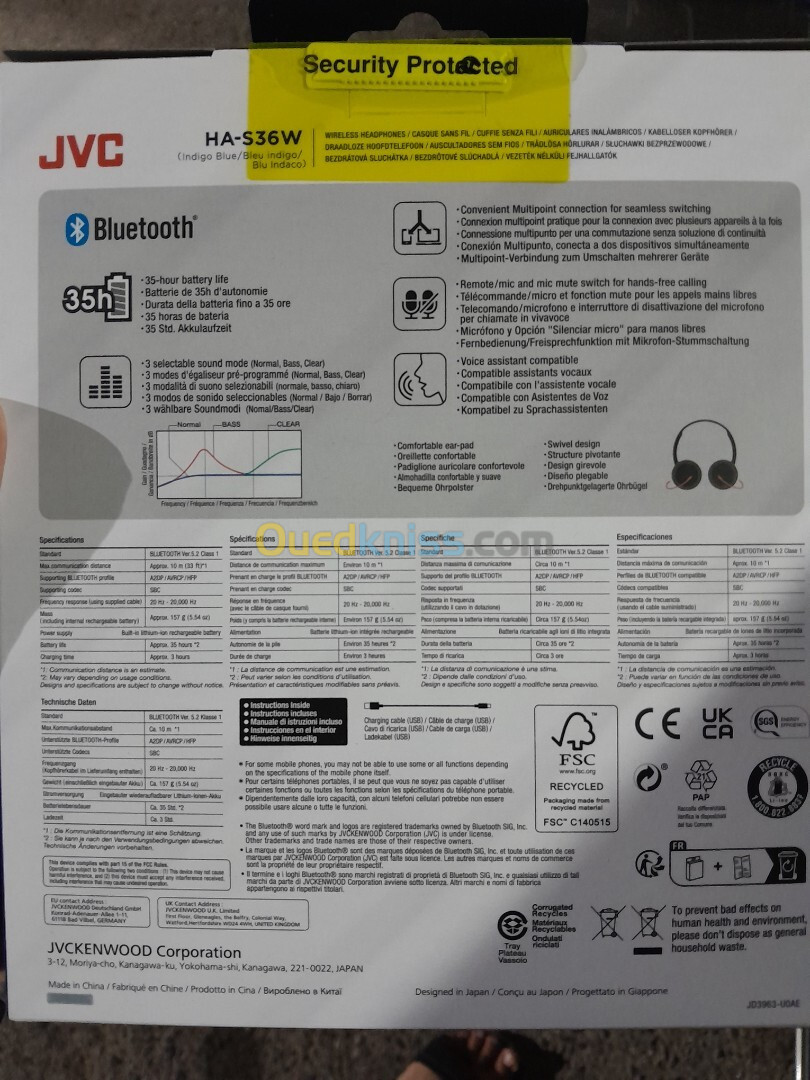 Casque jvc