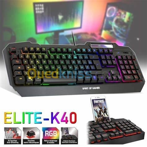 Clavier spirit Of Gamer Elite-K40