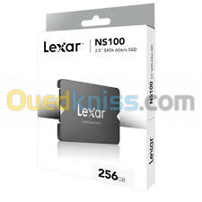 Lexar NS100 - SSD - 256 Go - interne - 2.5" - SATA 6Gb/s