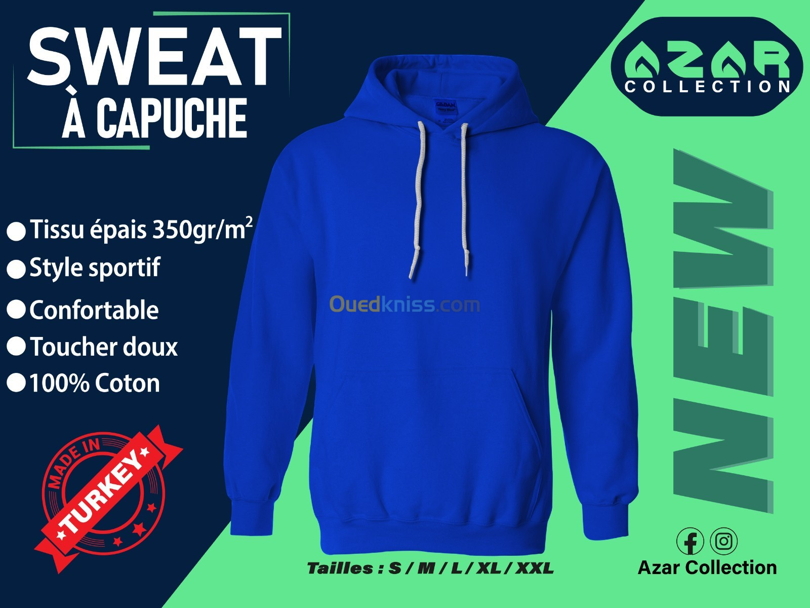 sweatshirts à capuche