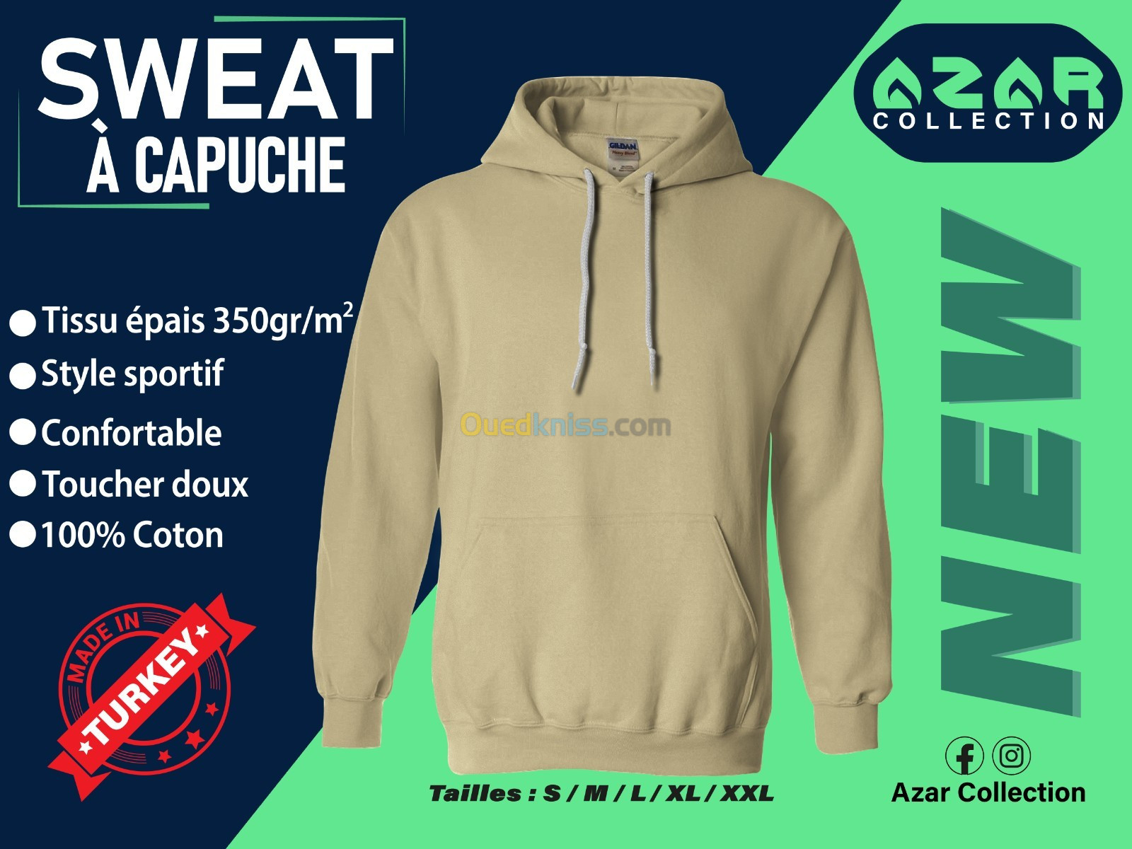 sweatshirts à capuche