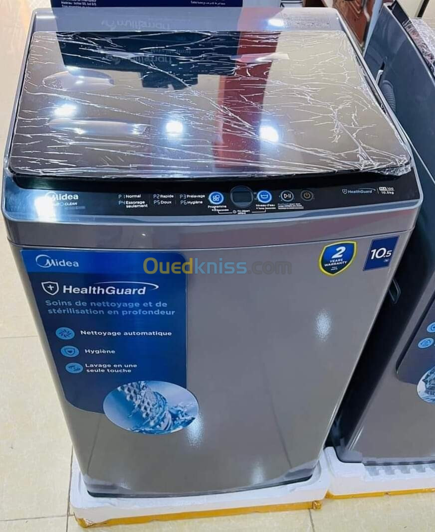 Machine a laver midea la top Automatique 8kg  