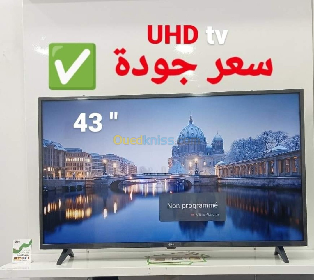 Tv LG 43 pouce uhd 4k smart web os  