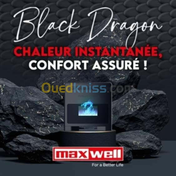 Chauffage maxwell 12Kw avec détecteur de CO 