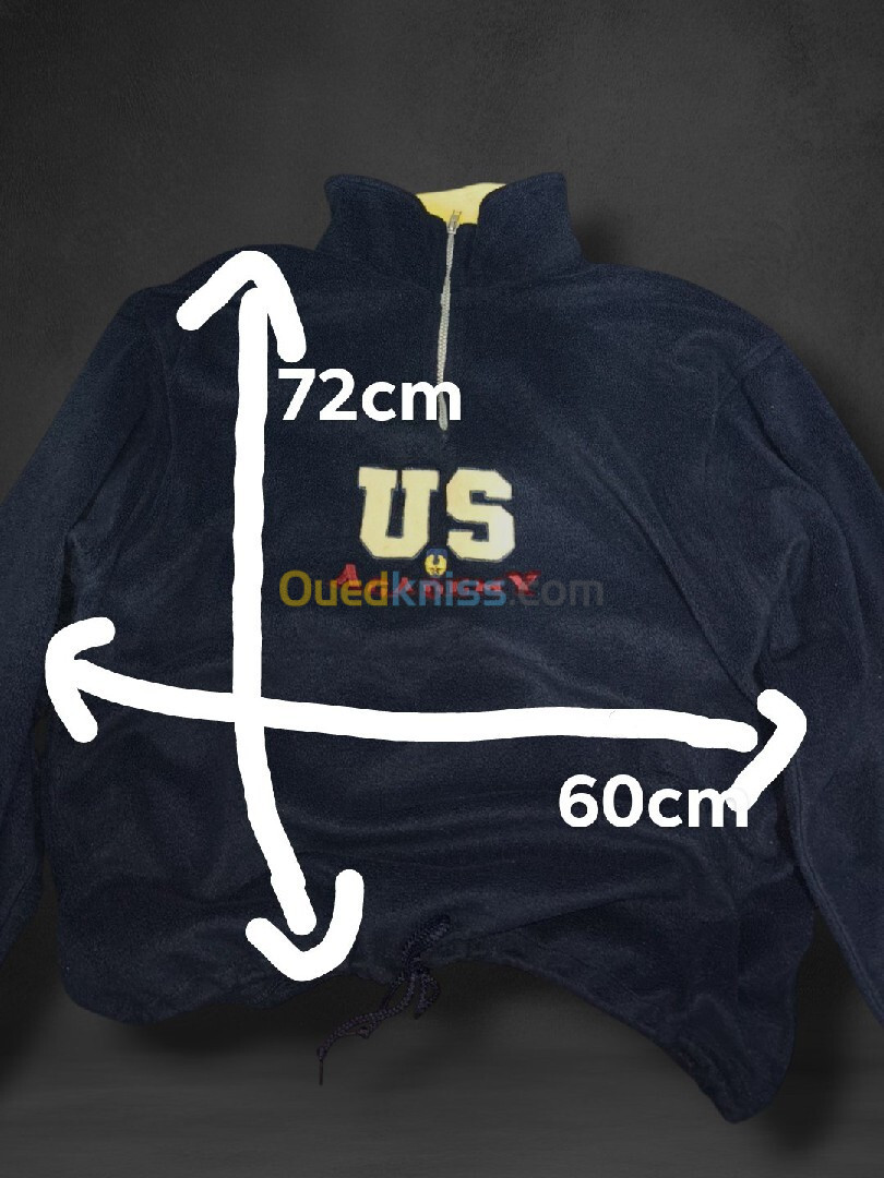 U.S academy polar half zipper 