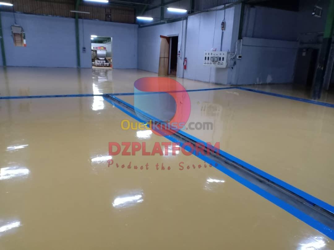 RESINE EPOXY ALGERIE _ DALLAGE INDUSTRIEL ALGERIE