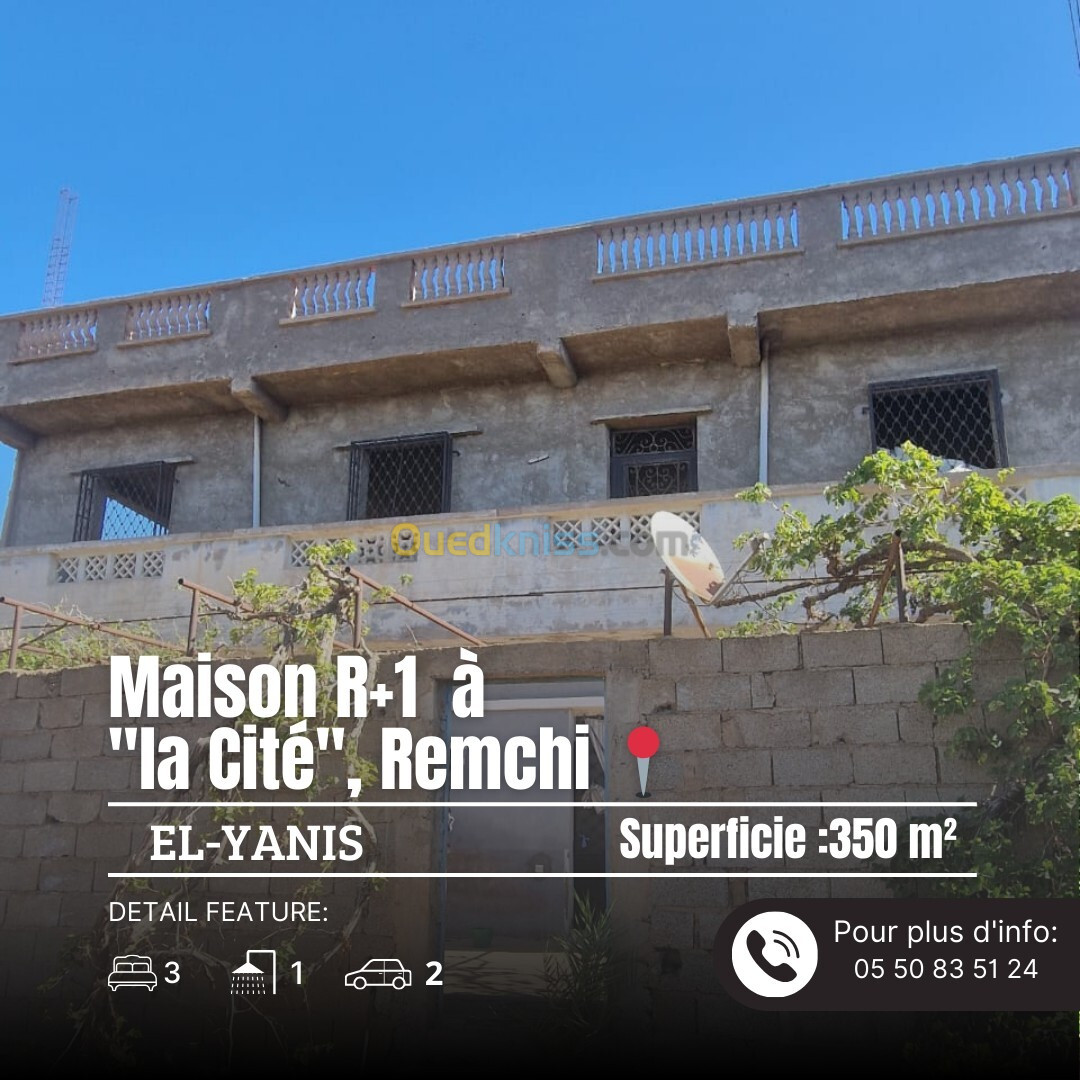 Vente Niveau De Villa Tlemcen Remchi