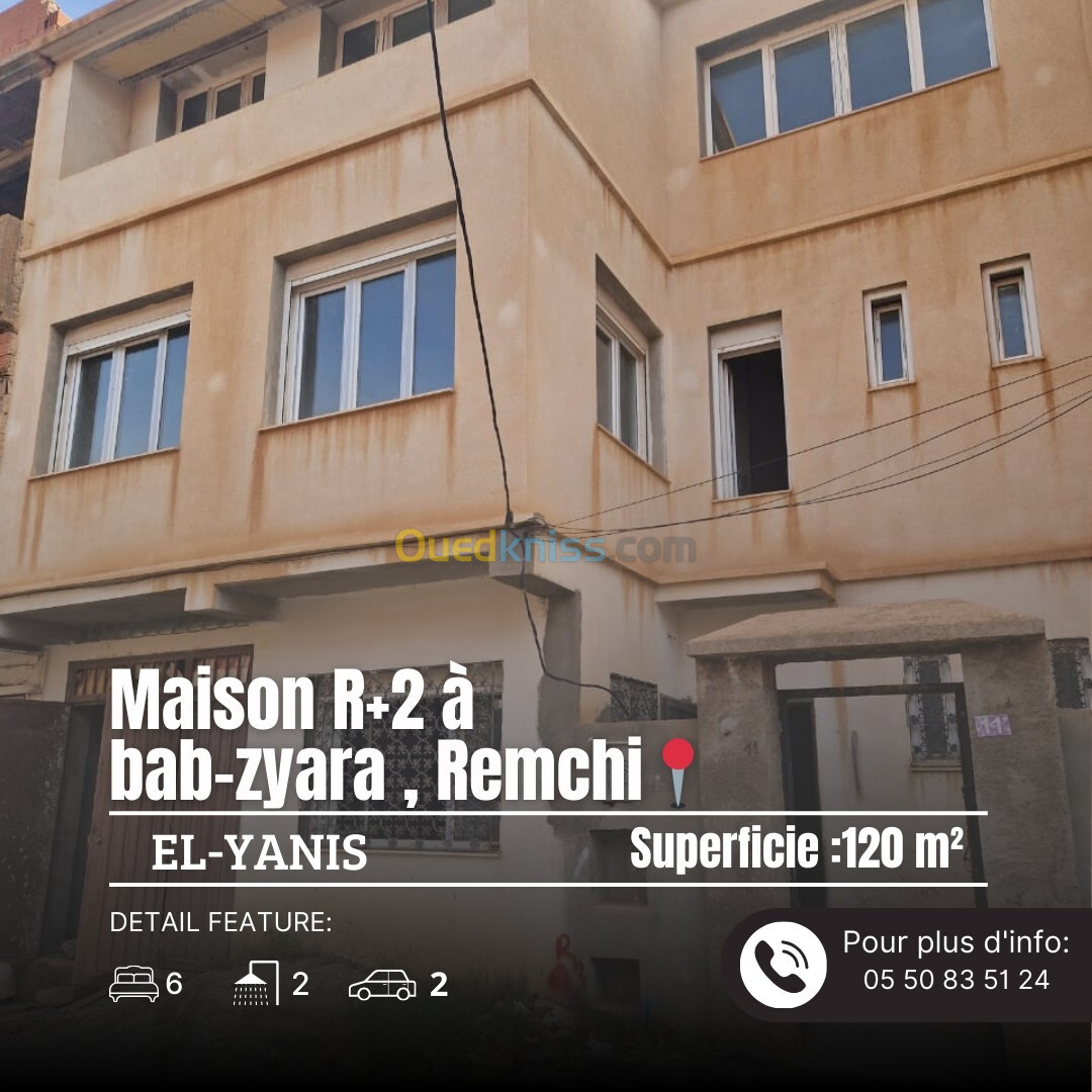 Vente Niveau De Villa Tlemcen Remchi