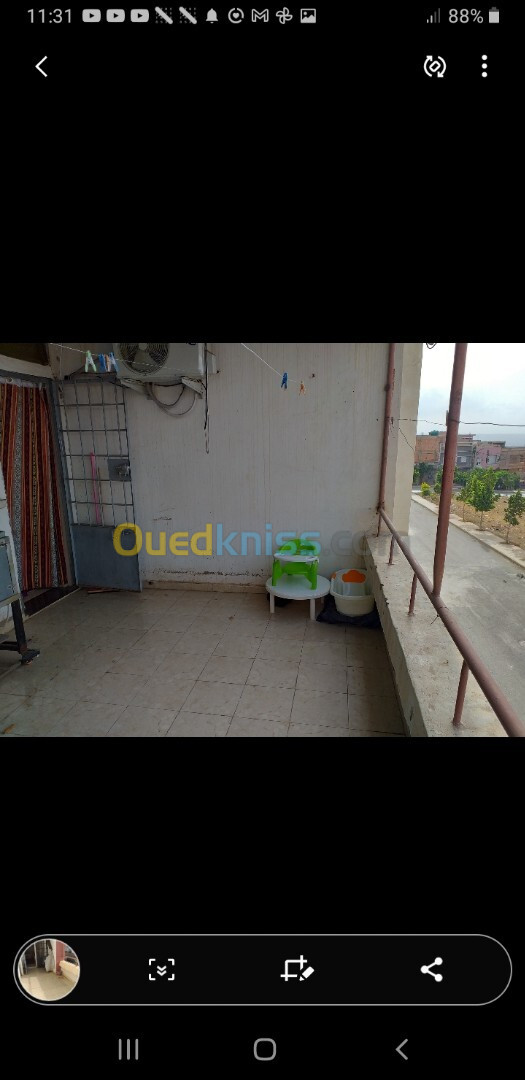 Location Appartement F3 Oran Marsat el hadjadj