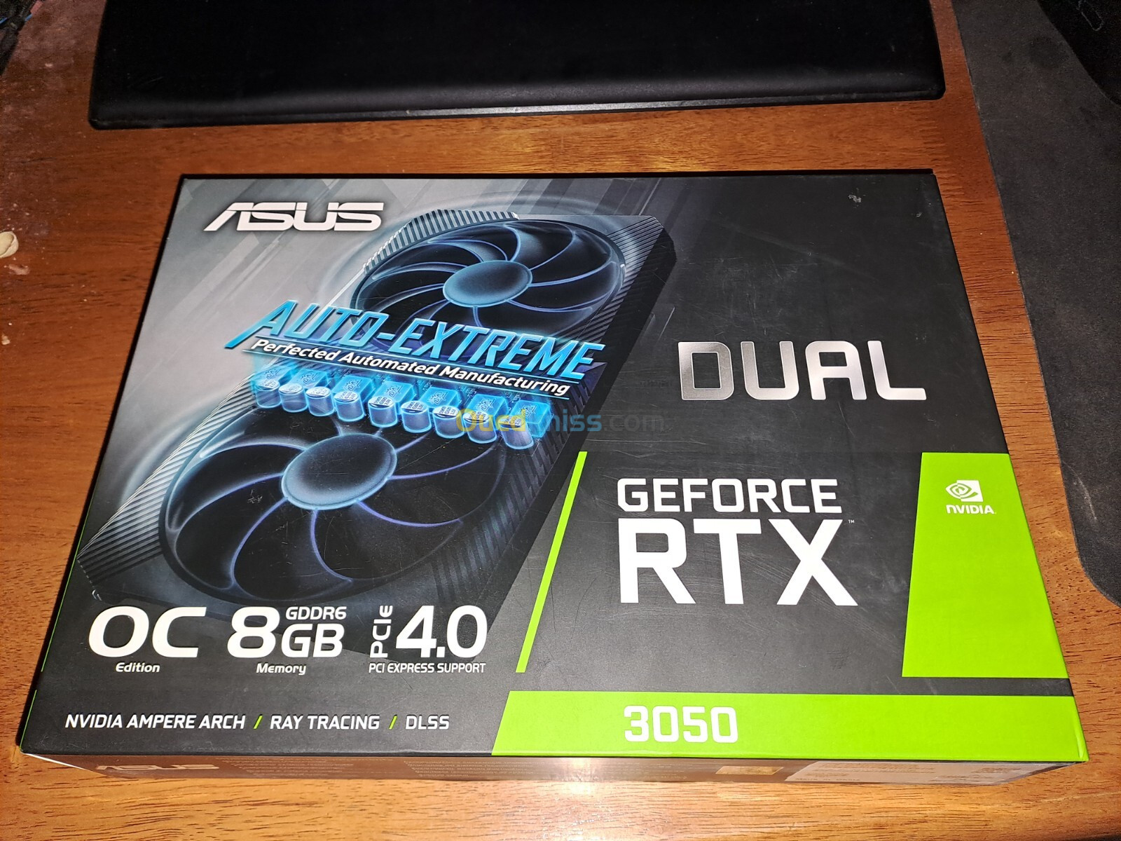 ASUS NVIDIA GeForce RTX 3050 DUAL OC Edition (DUAL-RTX3050-O8G)