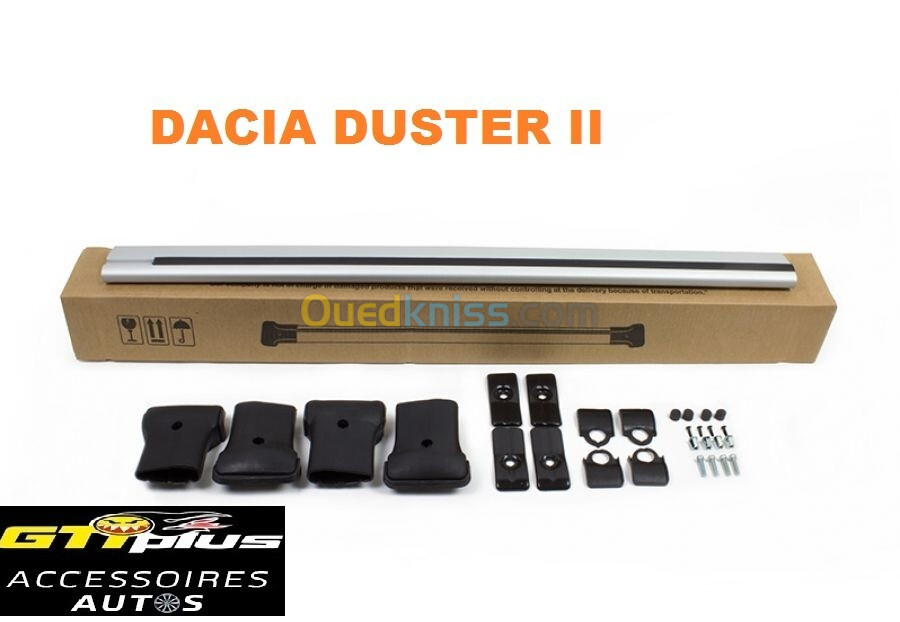 Barres de toit transversales pour Dacia DUSTER 2 2019+