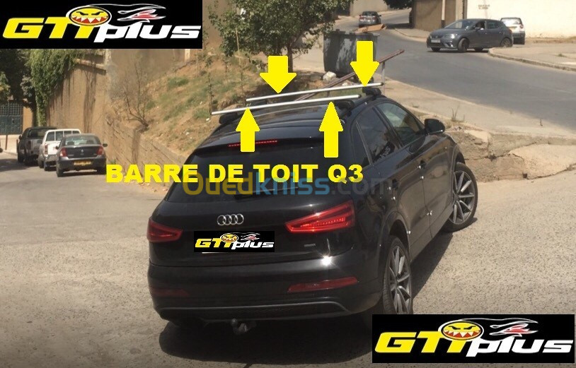 Barres de toit transversales pour Audi Q3 8U 2013-2018