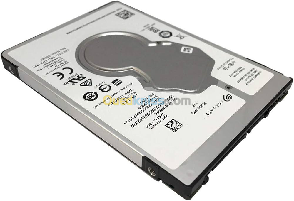 DISQUE DUR SATA 2.5'' SEGATE HDD 1TB 2,5'' PC PORTABLE -PCP NEW