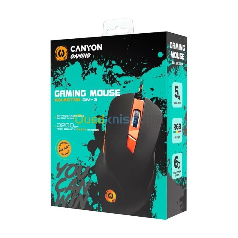 SOURIS CANYON GM-3 BLACK