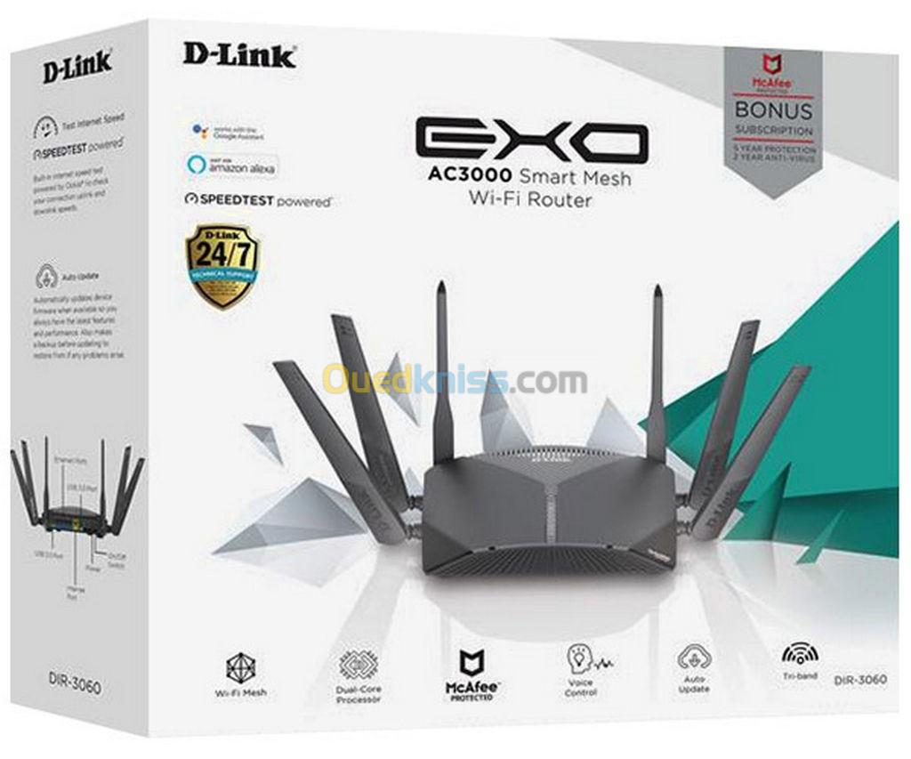 ROUTER D-LINK EXO AC3000 DIR-3040