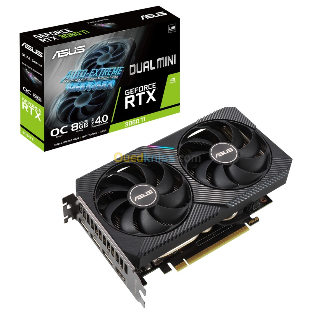 ASUS DUAL MINI V2 GeForce RTX 3060 Ti 8GB OC Edition