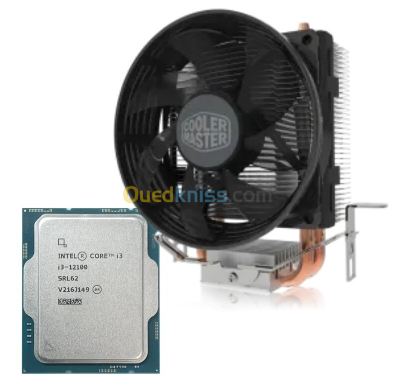 CPU i3-12100+COOLERMASTER T20