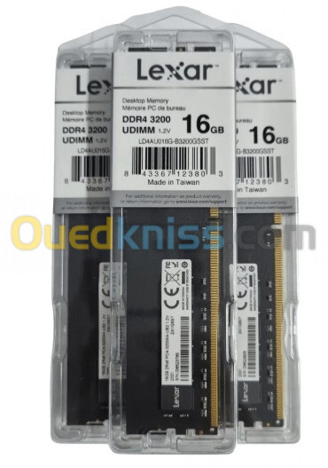 RAM LEXAR 16GB DDR4 3200MHz