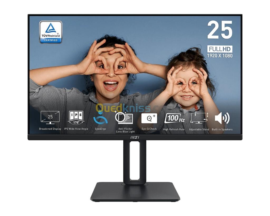 ECRAN MSI PRO MP251P 24.5" IPS 100Hz