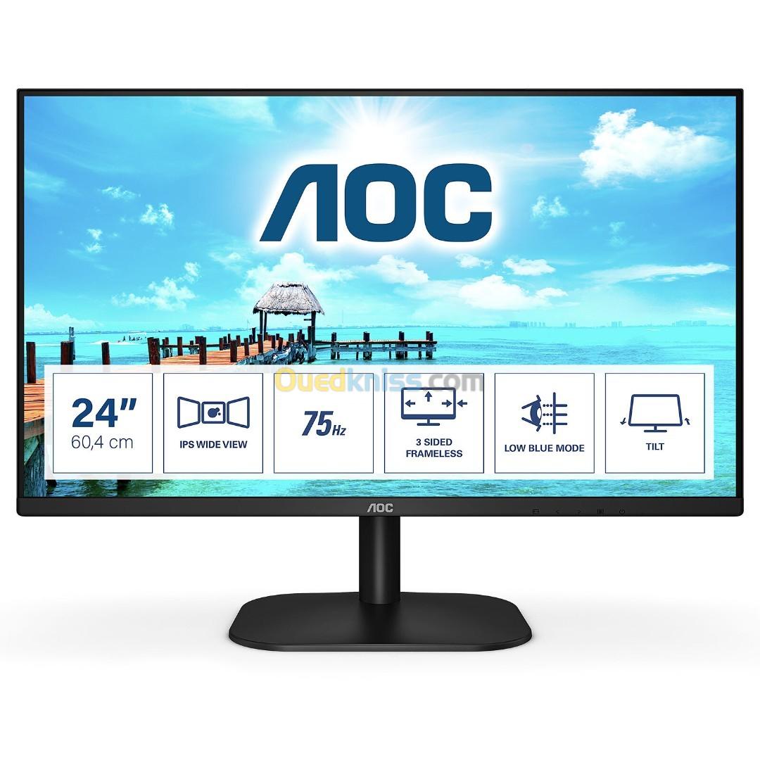 ECRAN AOC 24B2XH 24" IPS 75Hz FHD