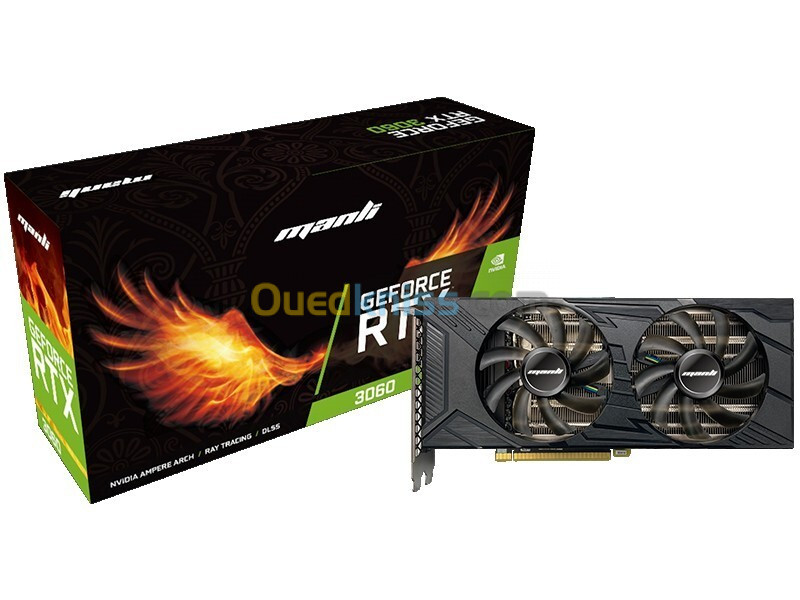 CARTE GRAPHIQUE MANLI RTX 3060 12GB GDDR6