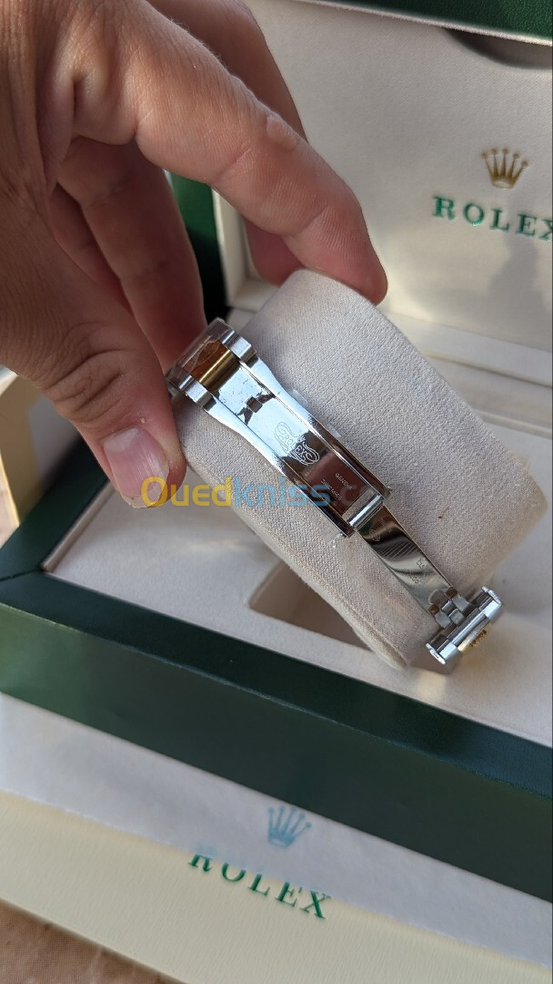 Montre Rolex Datedjust champagne 