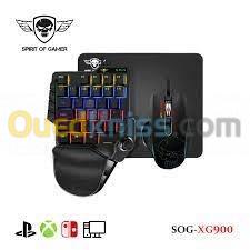 CLAVIER ONE HAND AVEC SOURIS SPIRIT OF GAMER XPERT-G900