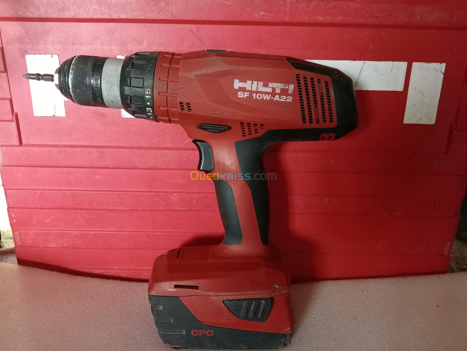 Déférent modèle Hilti 