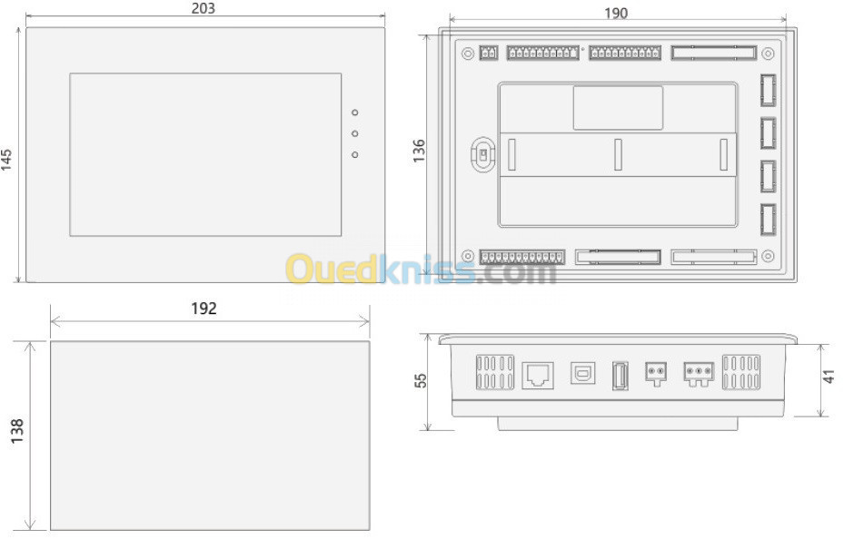 HMI PLC ALL IN ONE 