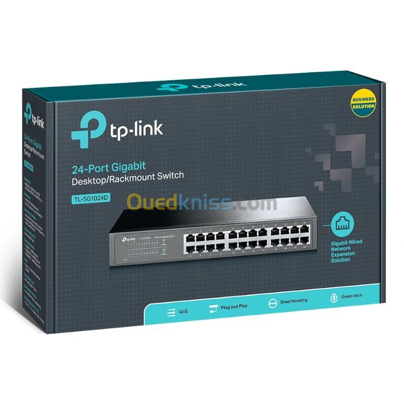 Switch rackable TL-SG1024D 24 ports Gigabit TP-Link