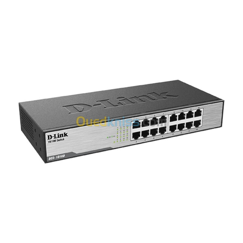 Switch Rackable 16 ports 10-100Mbps D-Link DES-1016D