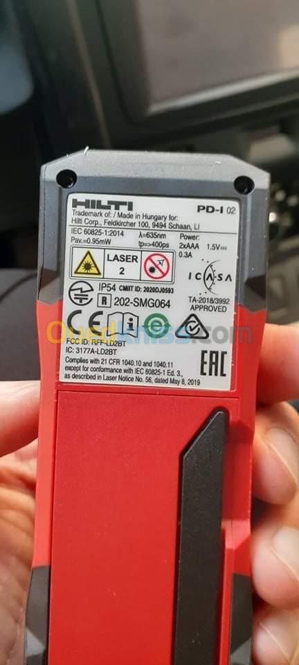 Télémètre HILTI a vendre 