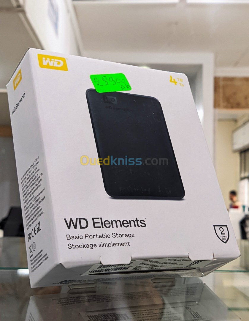 Disque dur Extrene Western Digital Elements 4TB