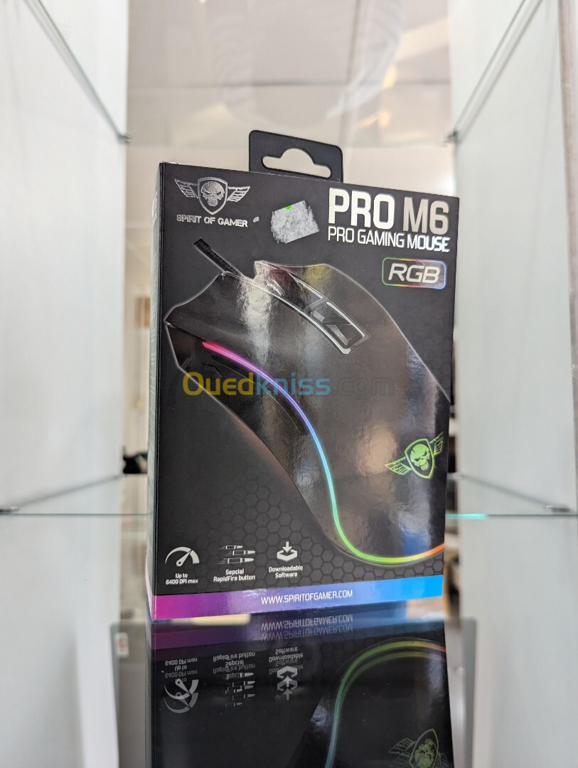 Souris gaming filaire Spirit of Gamer Pro M6