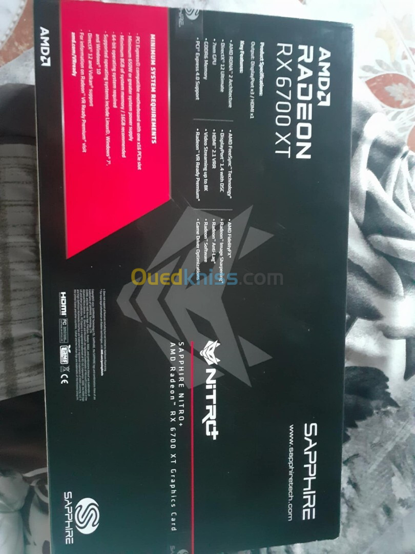 Carte graphique Radeon RX 6700 XT 