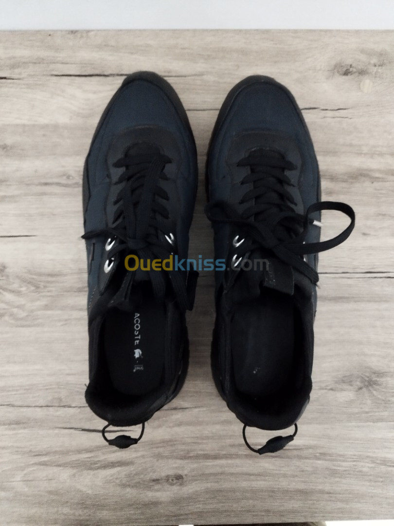 lacoste joggeur 3.0 baskets basses en noir original