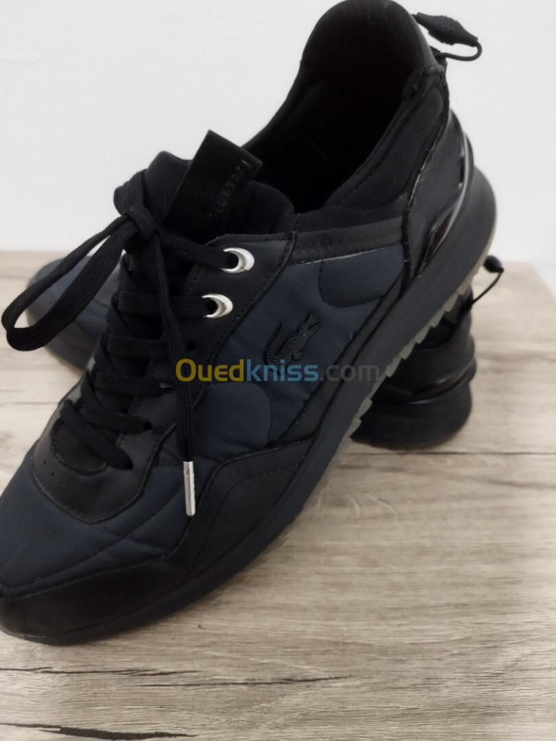 lacoste joggeur 3.0 baskets basses en noir original