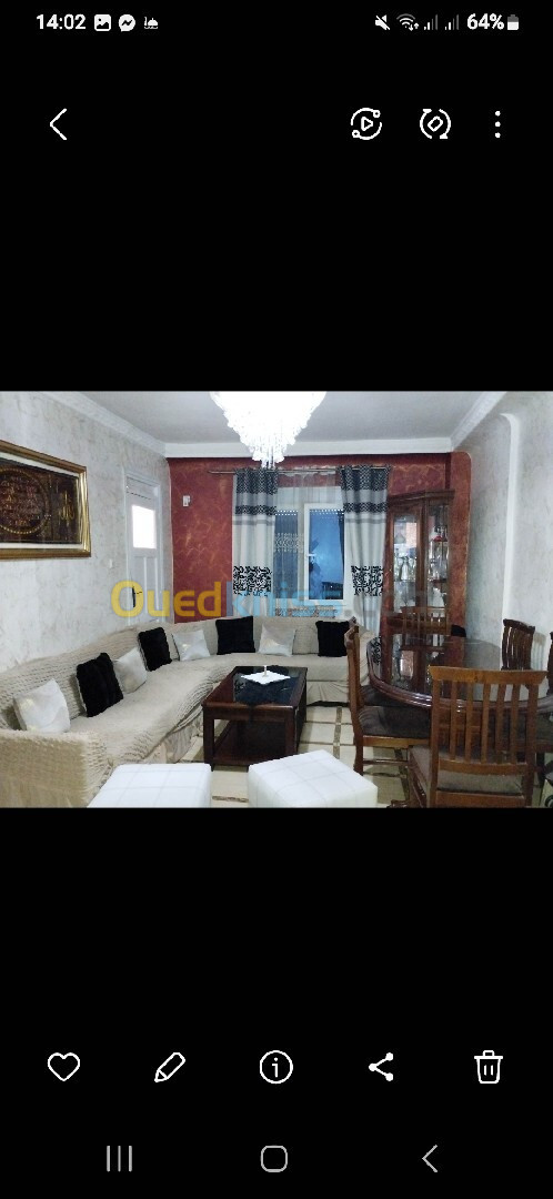 Vente Appartement F4 Blida Beni mered