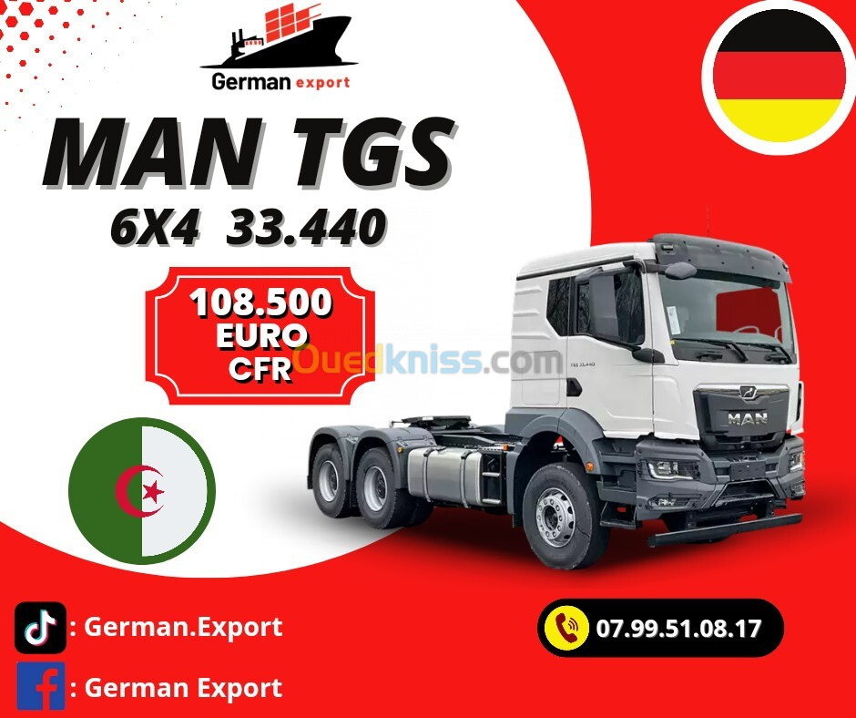 MAN Tgs 33.440 6×4 🇩🇪 2024