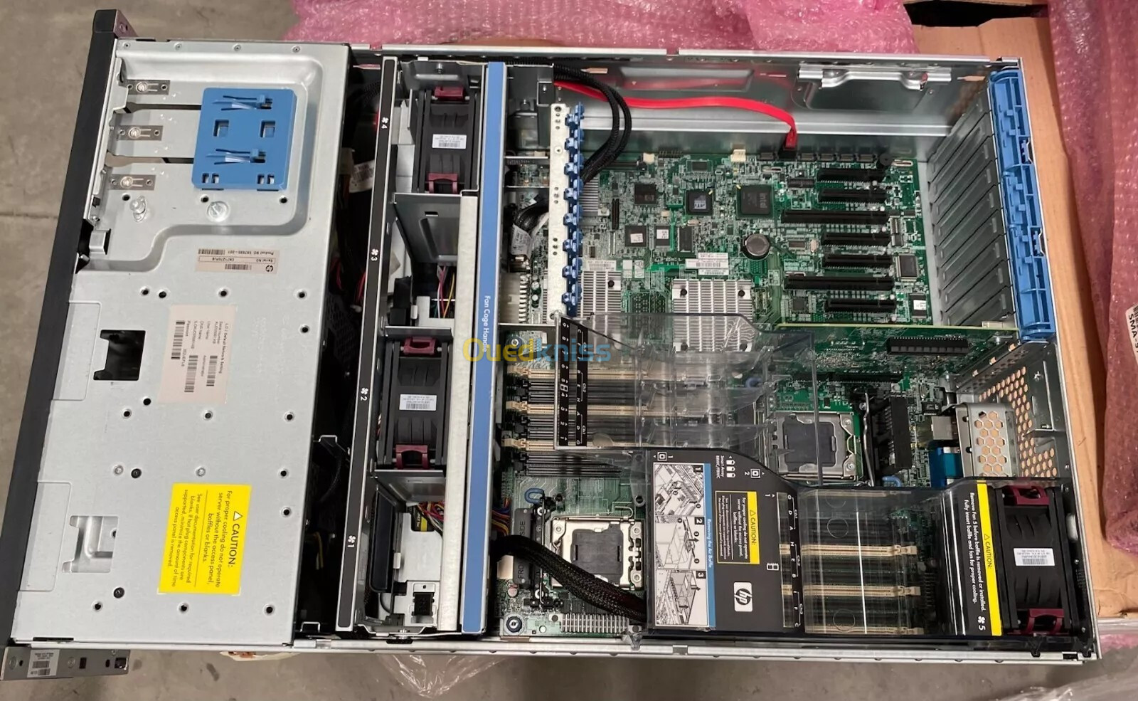 HP ProLiant ML370 G6 2 x Intel Xeon X5620 sans Alimentation et sans disk dur