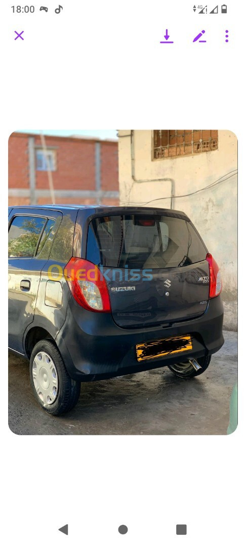 Suzuki Alto 800 2016 