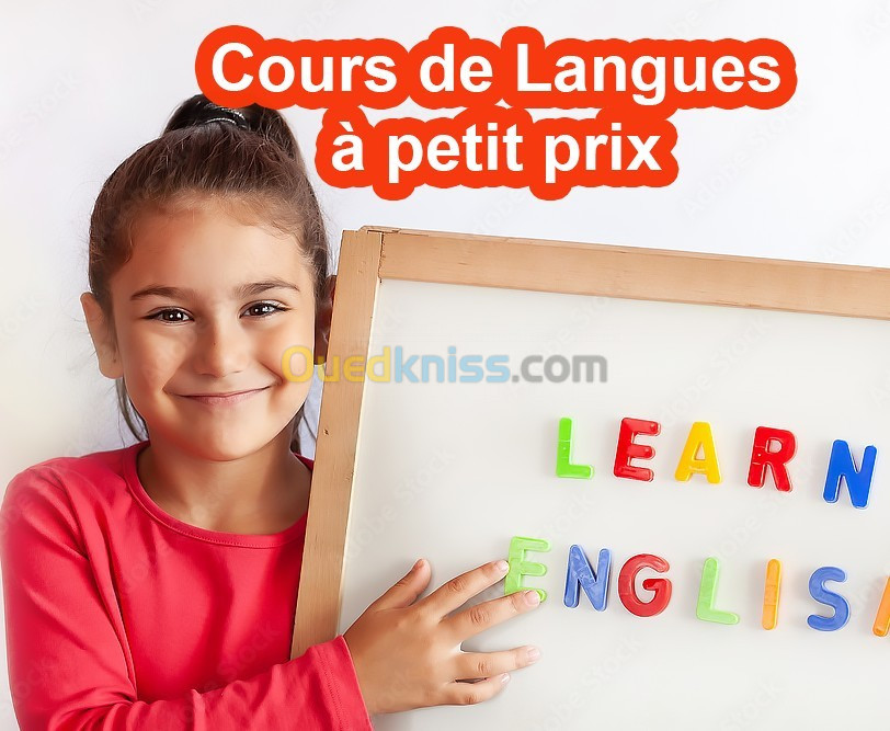 Cours de Langues pour Enfants à Petit Prix